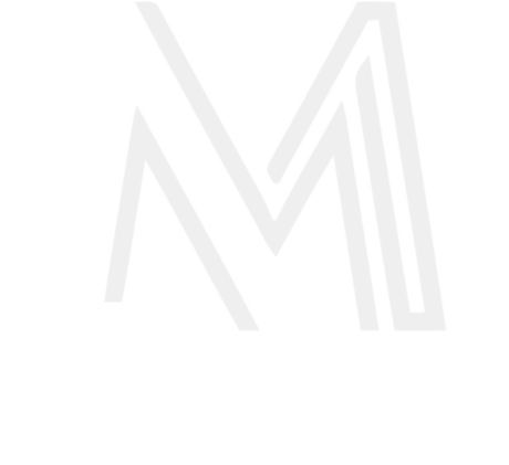 Nadruk Logo M z napisem - Przód