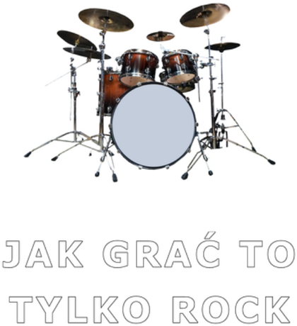 Nadruk Jak grać to tylko rock - Przód